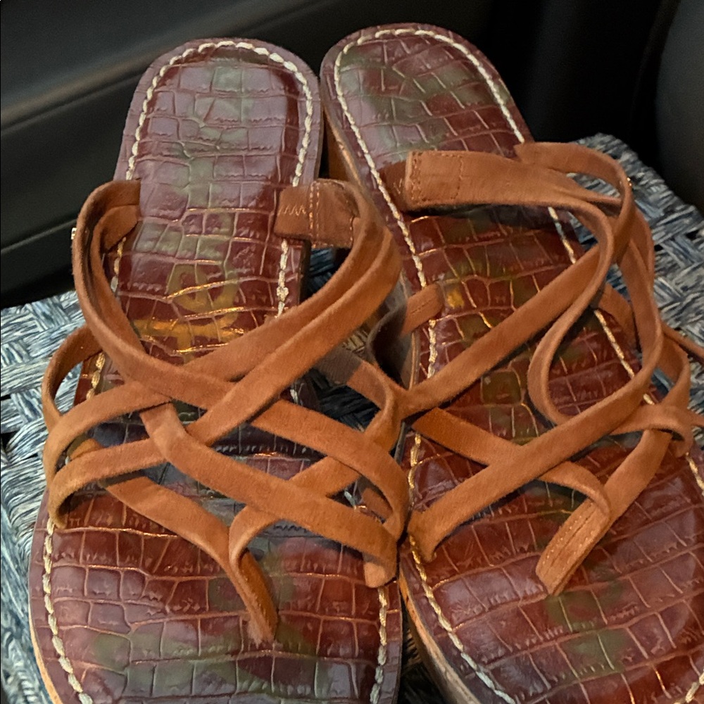 Brown Strappy Sandals